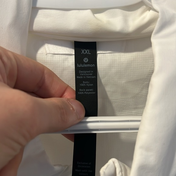 Lululemon White Active Jacket - Picture 5 of 7